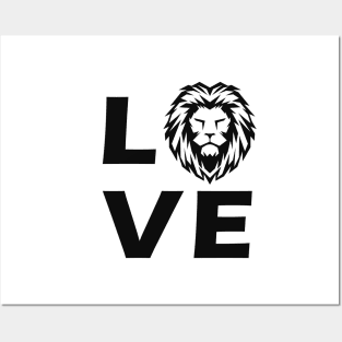 Lion - Love lion Posters and Art